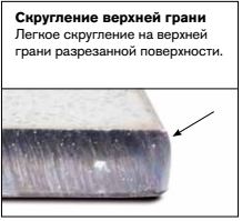 скругление верхней грани